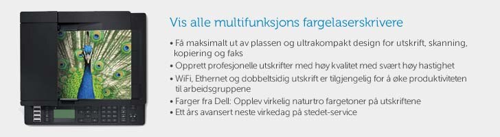 Vis alle multifunksjons fargelaserskrivere